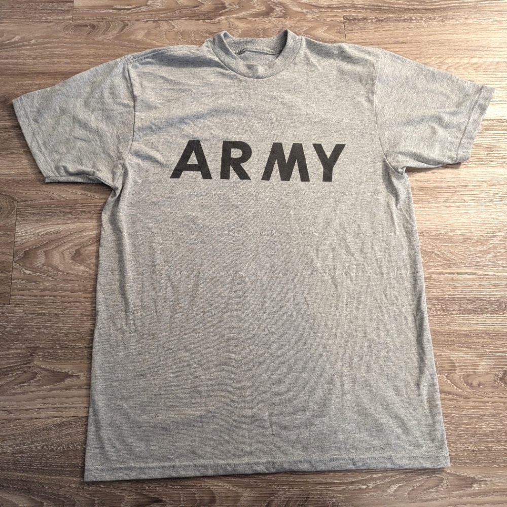 Vintage ARMY single stitch graphic tee L